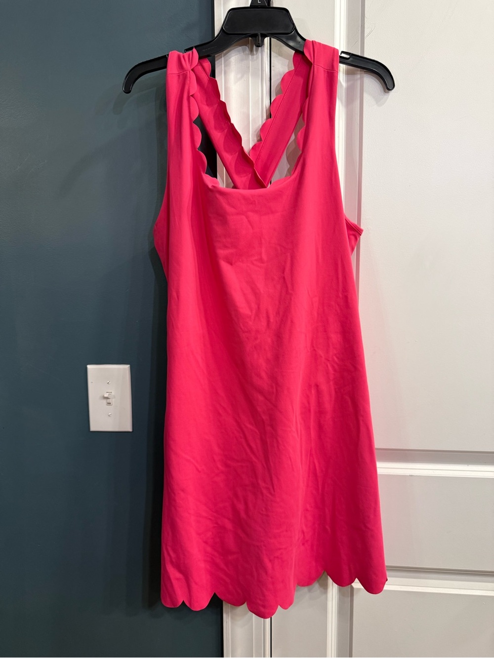 J. Crew Scalloped Athletic Dress